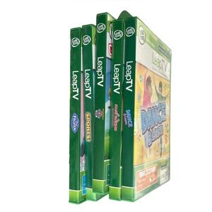 5 Leapfrog LeapTV Educational Game Bundle Set